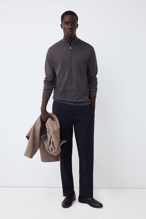 Pedro del Hierro Pantal&oacute;n goma trasera regular Azul