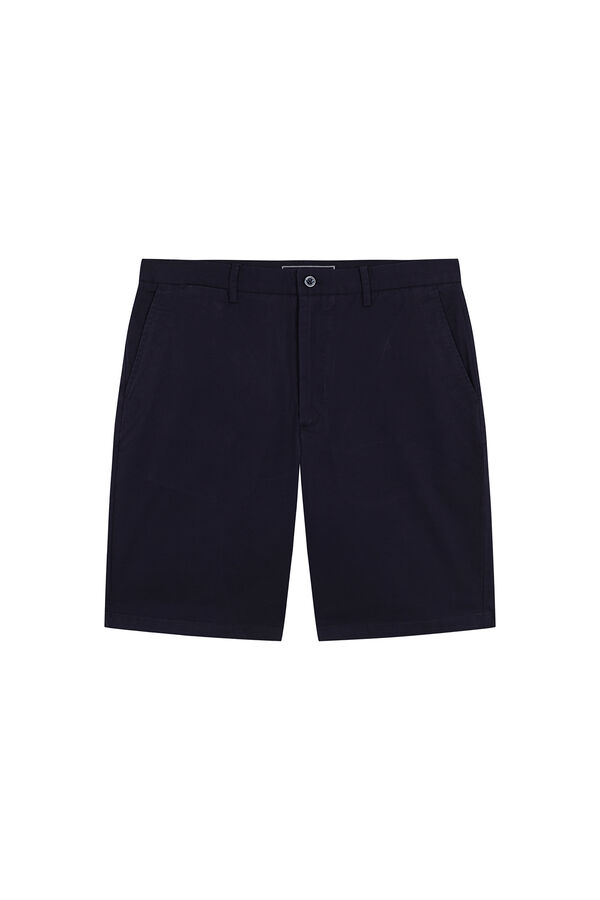Pedro del Hierro Bermuda chino regular Azul