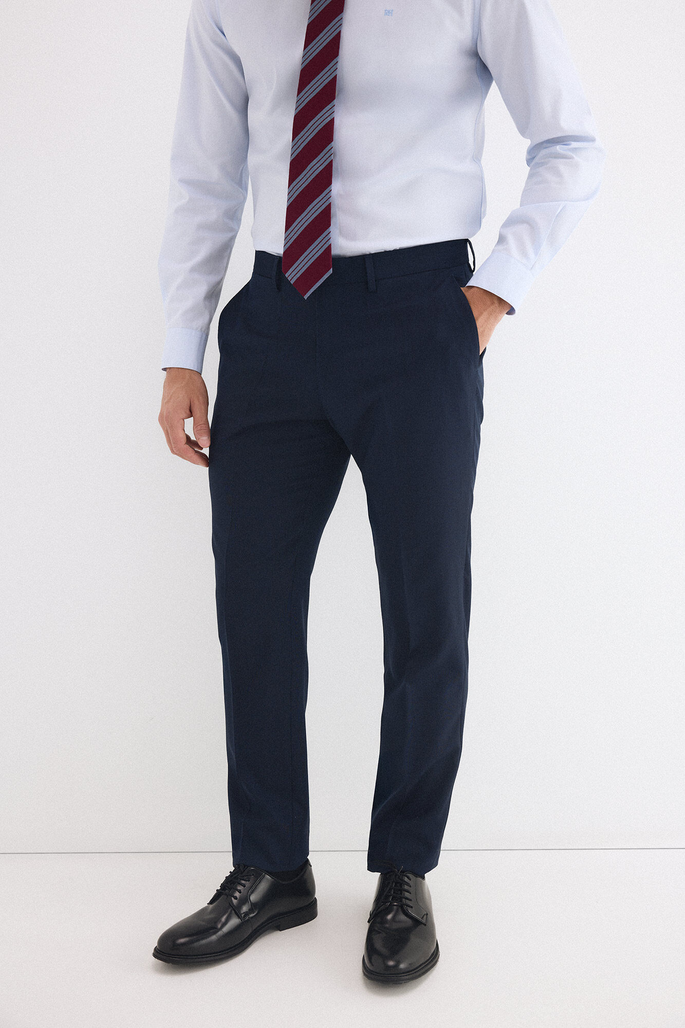 Pedro del Hierro Pantal&oacute;n canvas slim bi-stretch