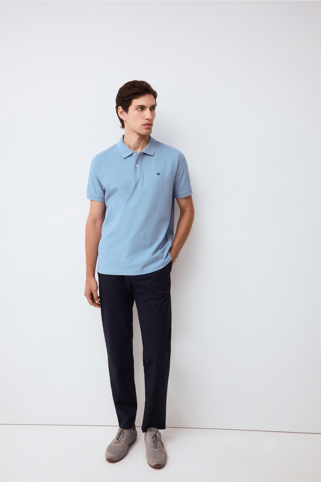 Pedro del Hierro Polo b&aacute;sico piqu&eacute;