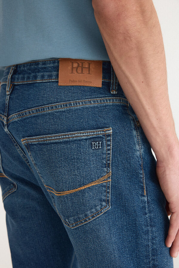 Pedro del Hierro Pantal&oacute;n vaquero premium flex regular Azul