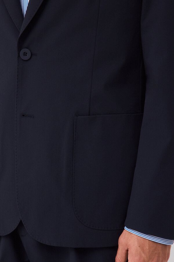 Pedro del Hierro Americana traje coordinado t&eacute;cnico Azul