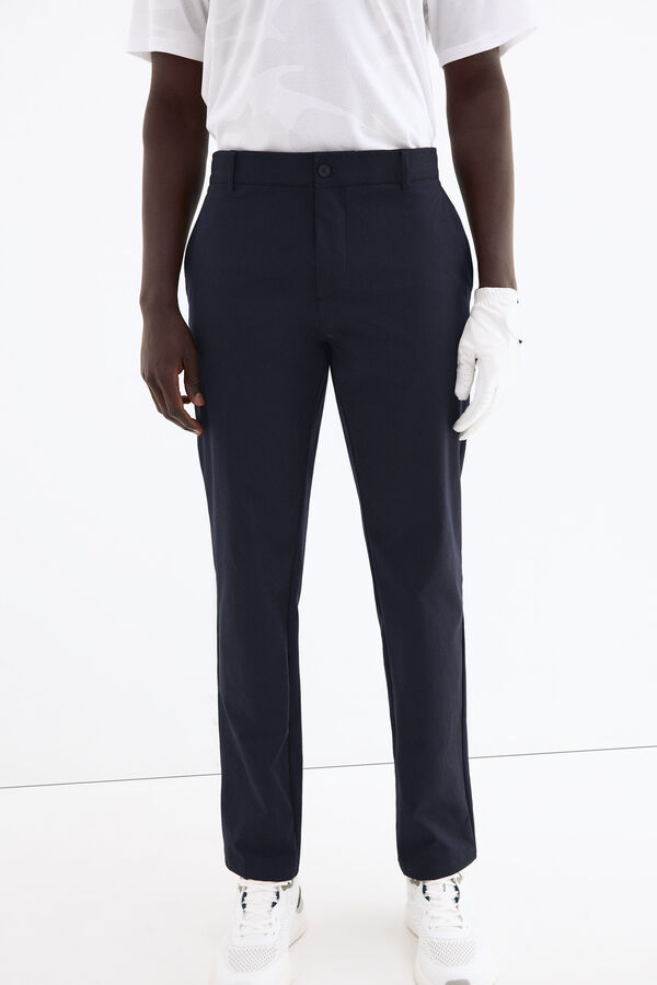 Pedro del Hierro Pantalones largos golf Azul