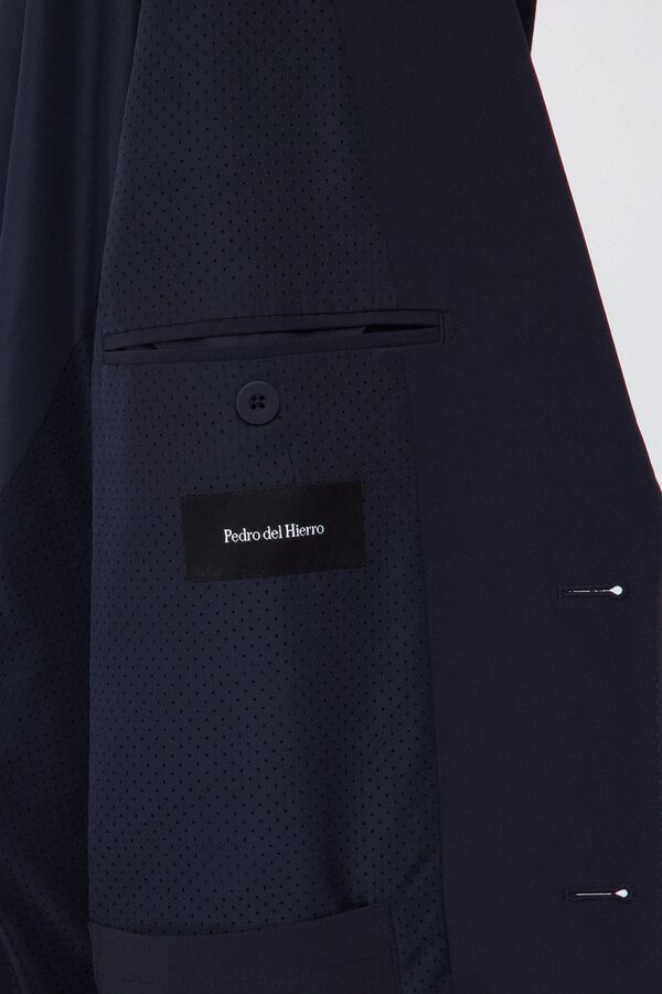 Pedro del Hierro Americana traje coordinado t&eacute;cnico Azul