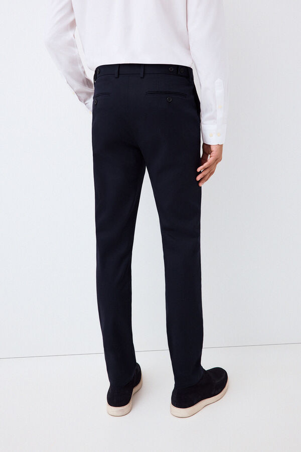 Pedro del Hierro Chino sobretintado slim Azul