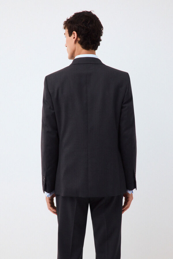 Pedro del Hierro Americana traje coordinado tailored b&aacute;sico Gris