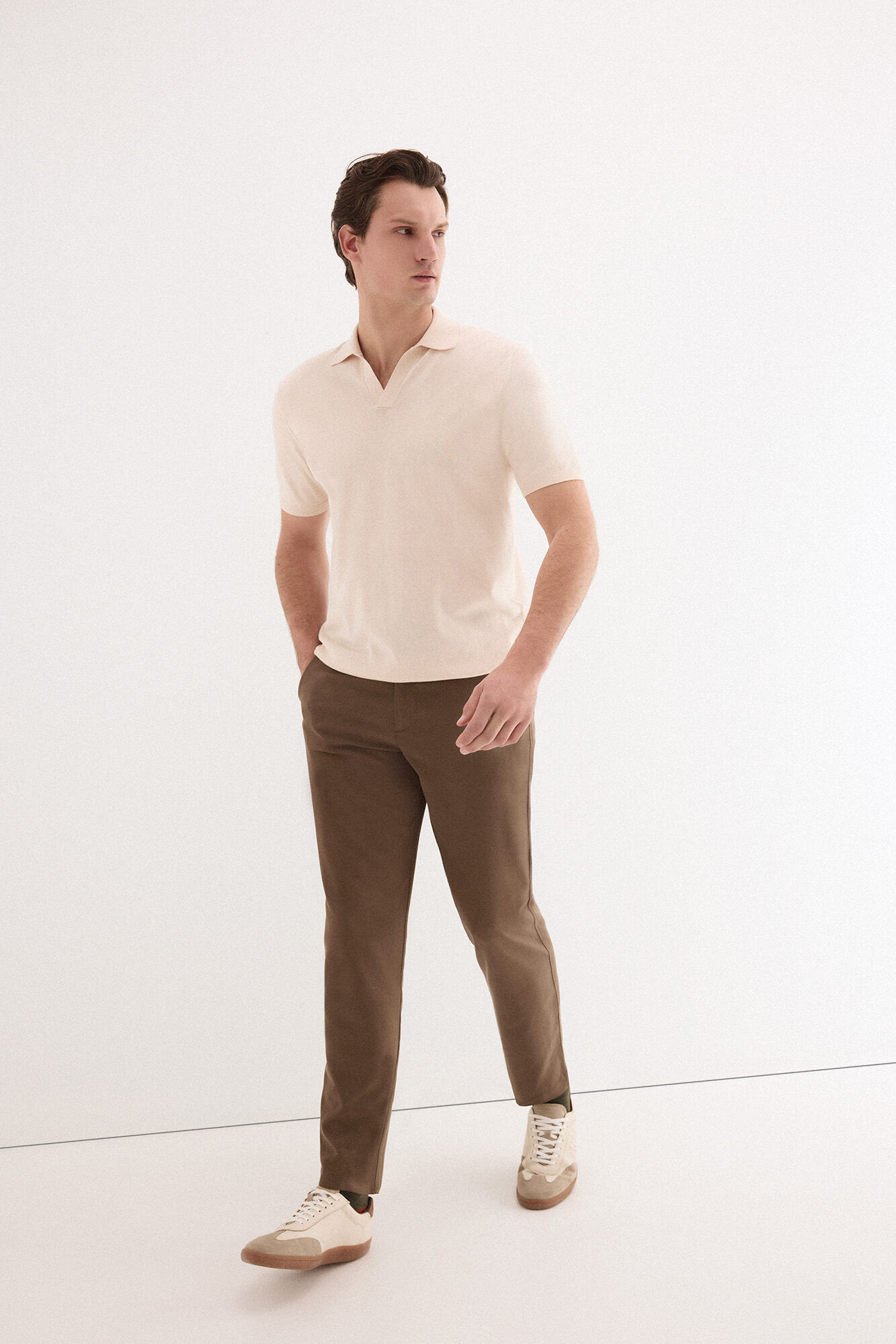 Pedro del Hierro Jersey polo premium manga corta algod&oacute;n