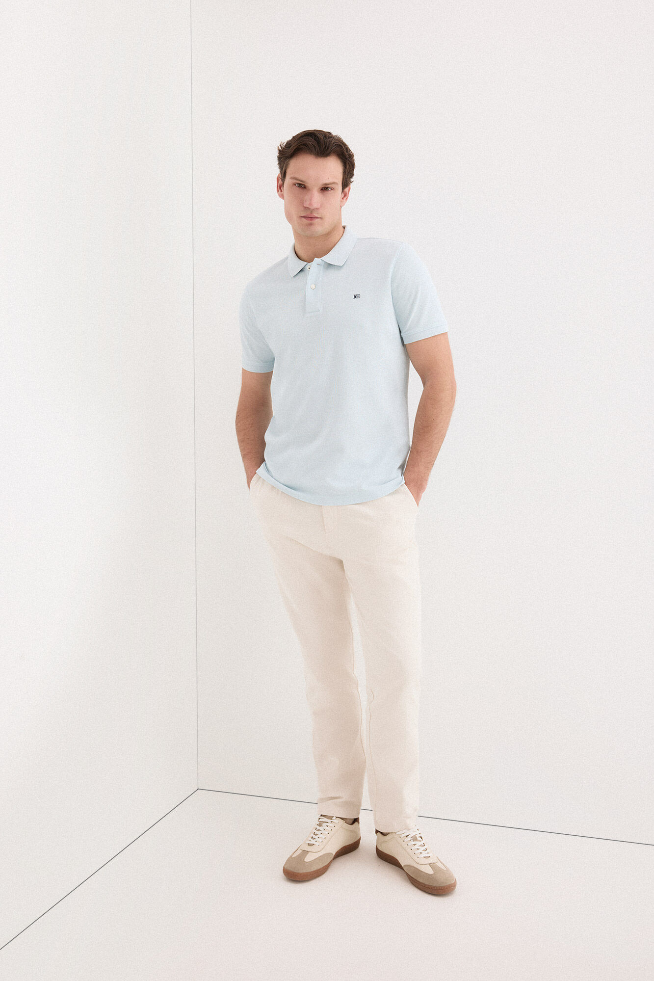 Pedro del Hierro Polo b&aacute;sico piqu&eacute;