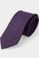 Pedro del Hierro Corbata seda extrafina Azul