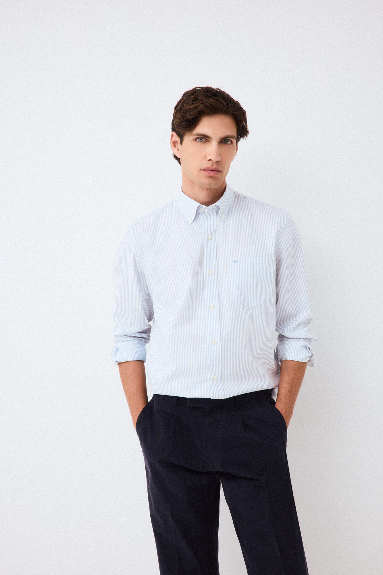 Pedro del Hierro Camisa rayas