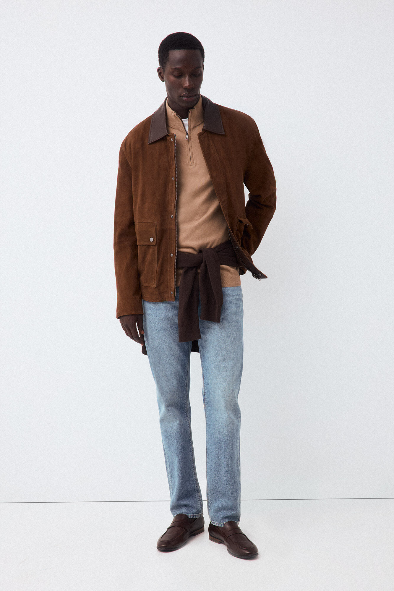 Pedro del Hierro Cazadora piel
