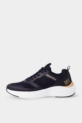 Pedro del Hierro Zapatilla tejido ultraligero cordones Azul