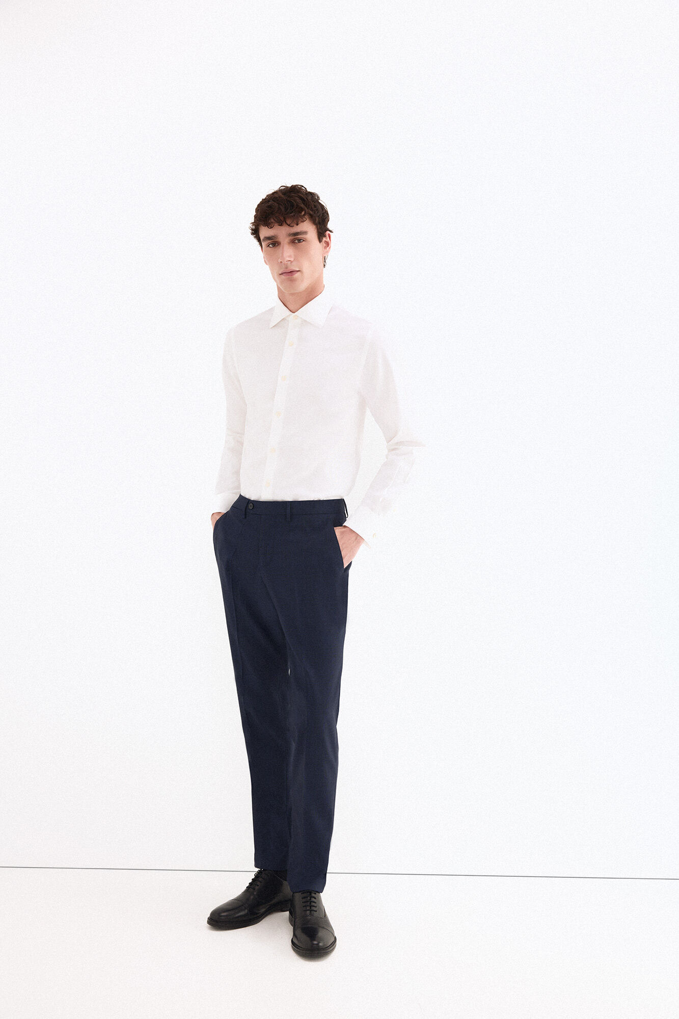 Pedro del Hierro Pantal&oacute;n cuadros slim