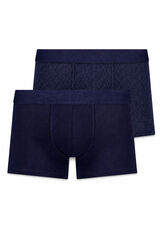 Pedro del Hierro Pack 2 boxer punto Azul