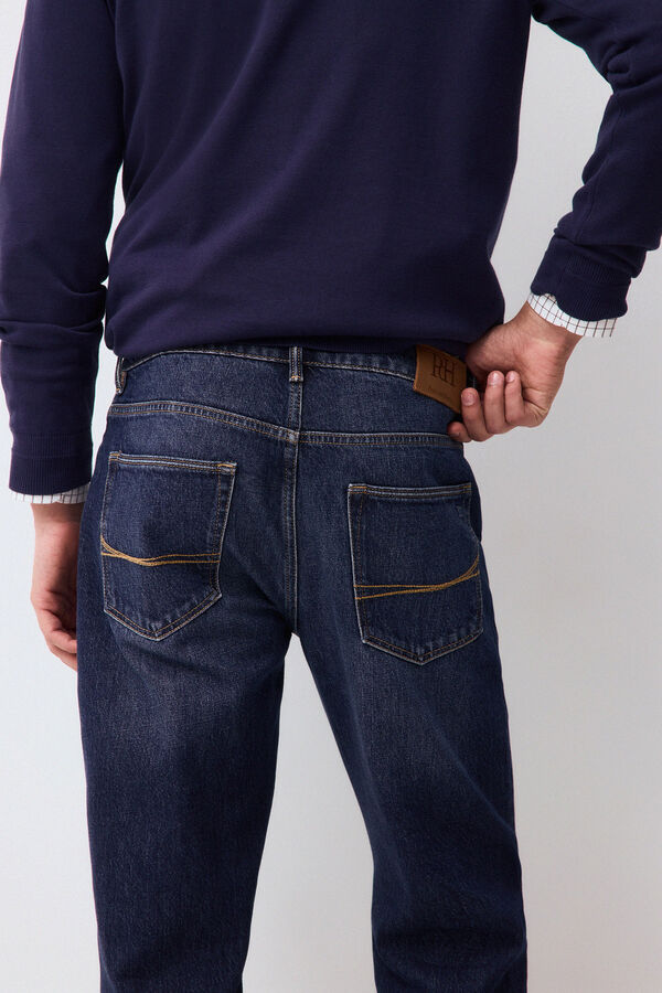 Pedro del Hierro Pantal&oacute;n vaquero regular fit Azul