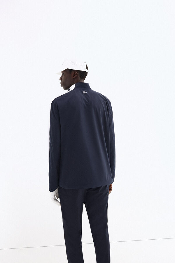 Pedro del Hierro Deportiva cortavientos golf Azul