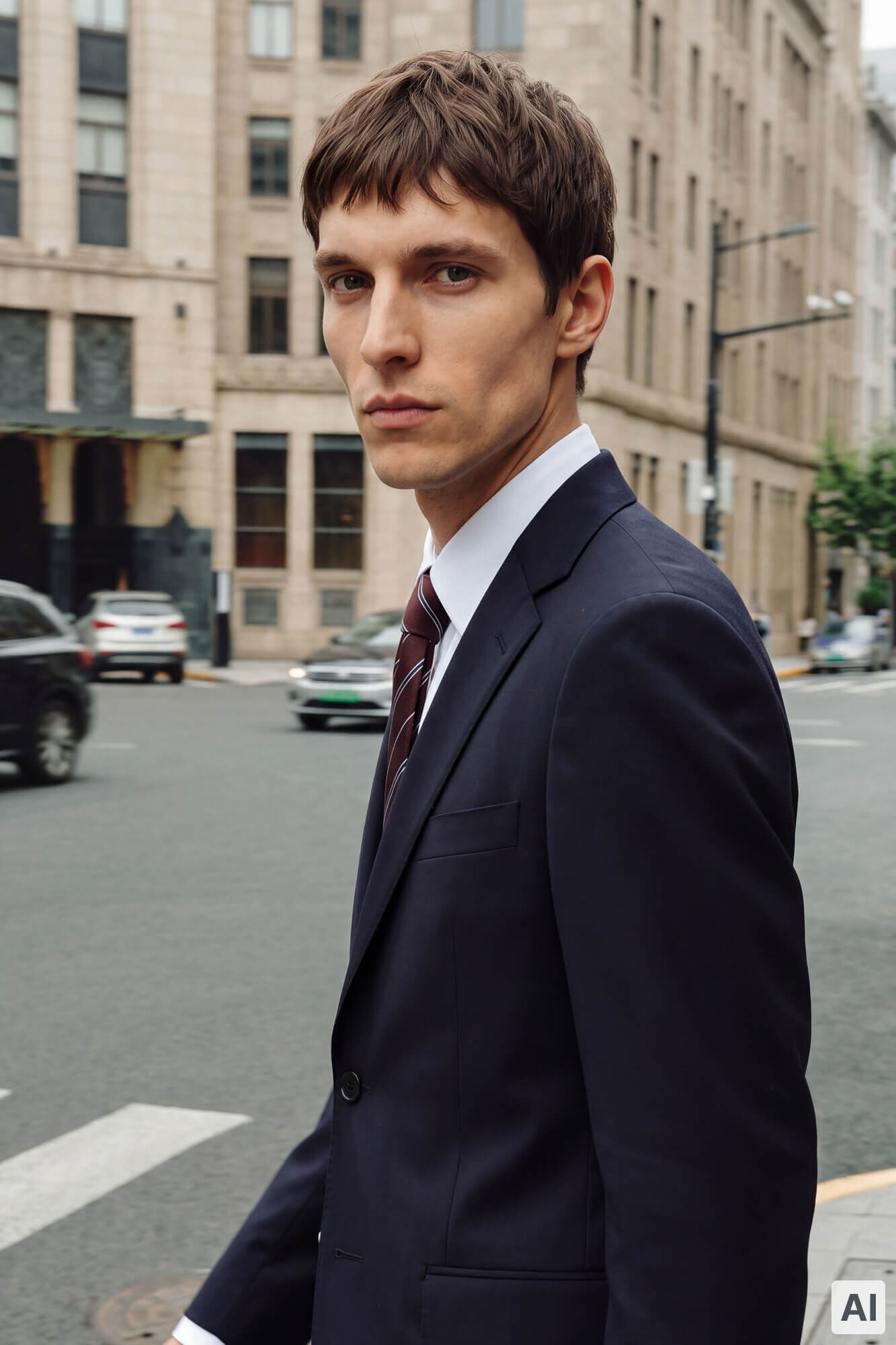 Pedro del Hierro Americana traje coordinado tailored estructura azul