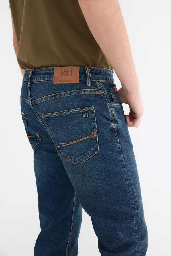 Pedro del Hierro Pantal&oacute;n vaquero premium flex slim Azul