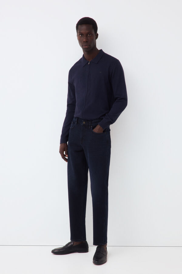 Pedro del Hierro Pantal&oacute;n vaquero tapered fit Azul