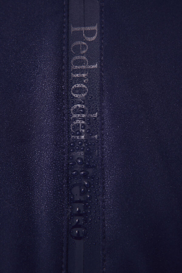 Pedro del Hierro Cazadora vistas cremalleras Azul