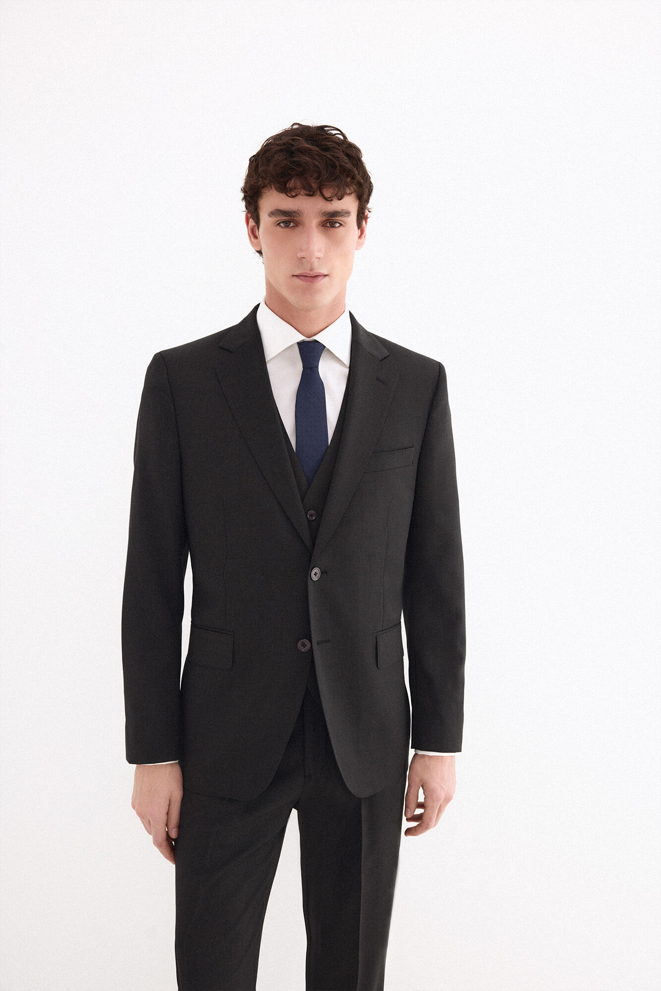 Pedro del Hierro Americana lisa bi-stretch tailor