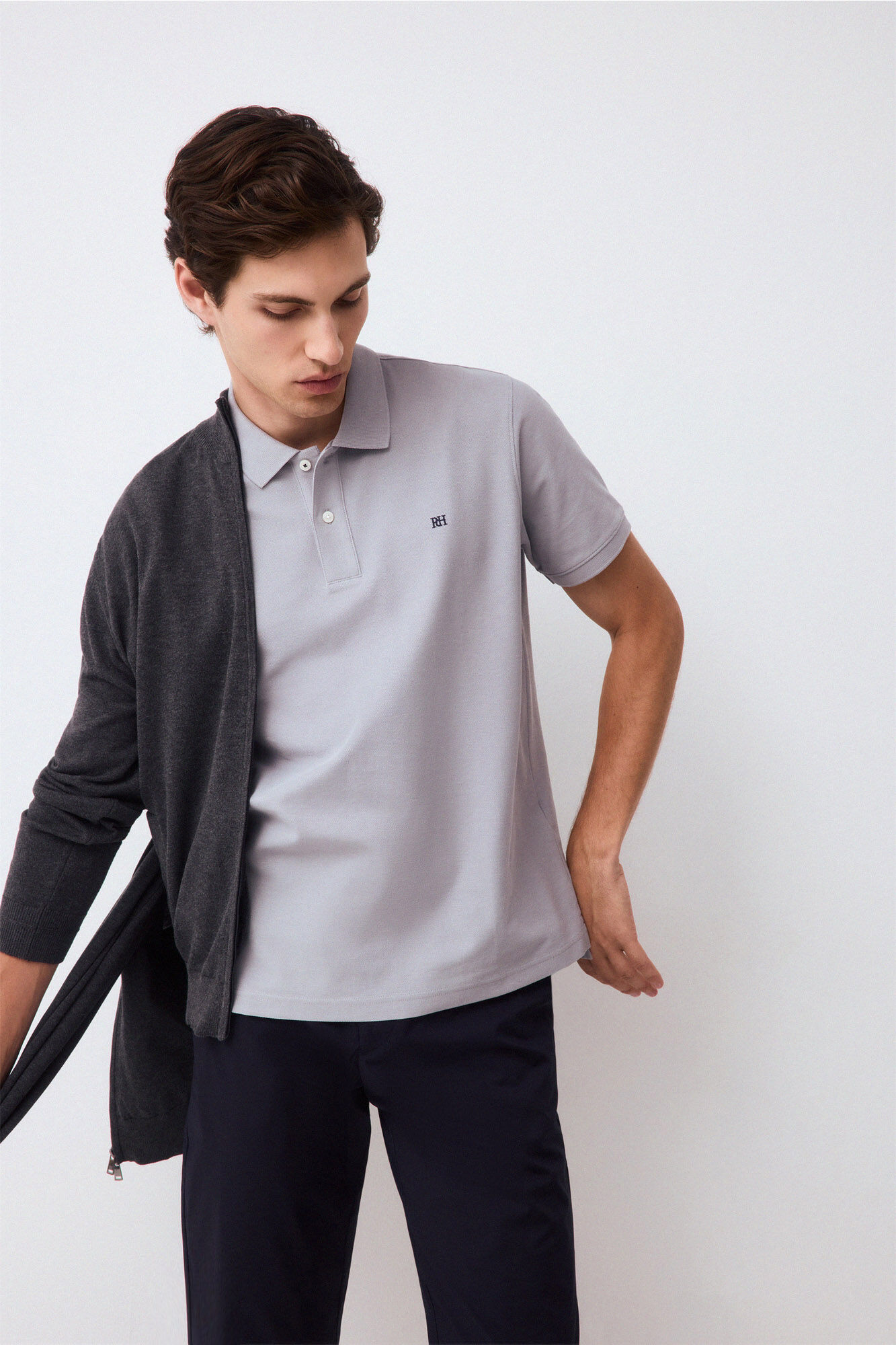 Pedro del Hierro Polo b&aacute;sico piqu&eacute;