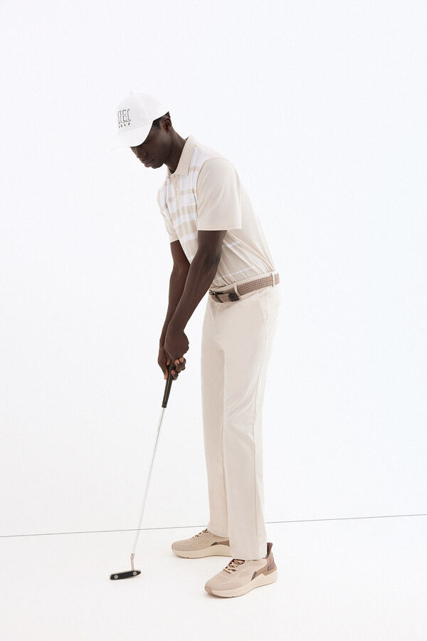 Pedro del Hierro Pantalones largos golf Beige