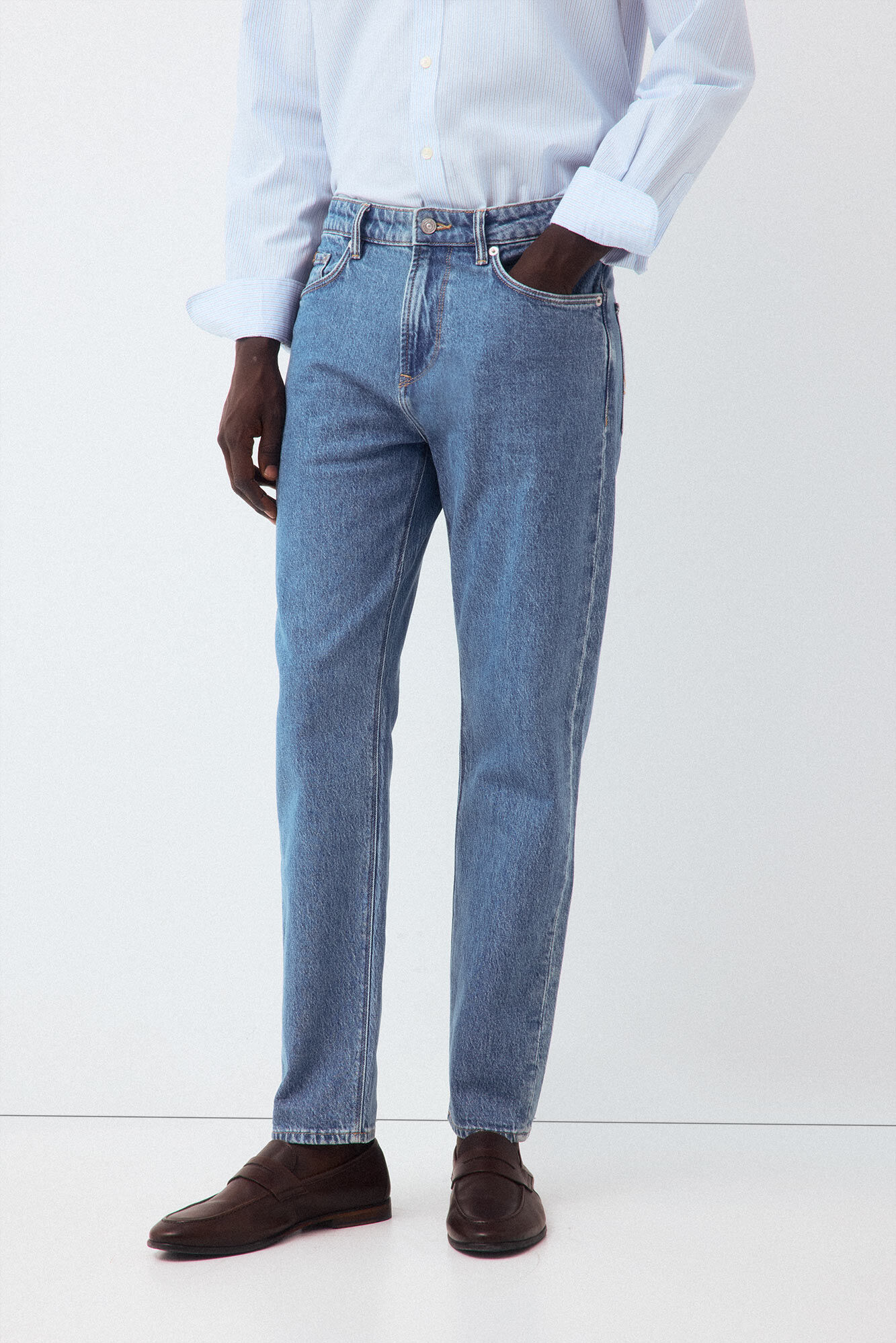 Pedro del Hierro Pantal&oacute;n vaquero slim tapered fit