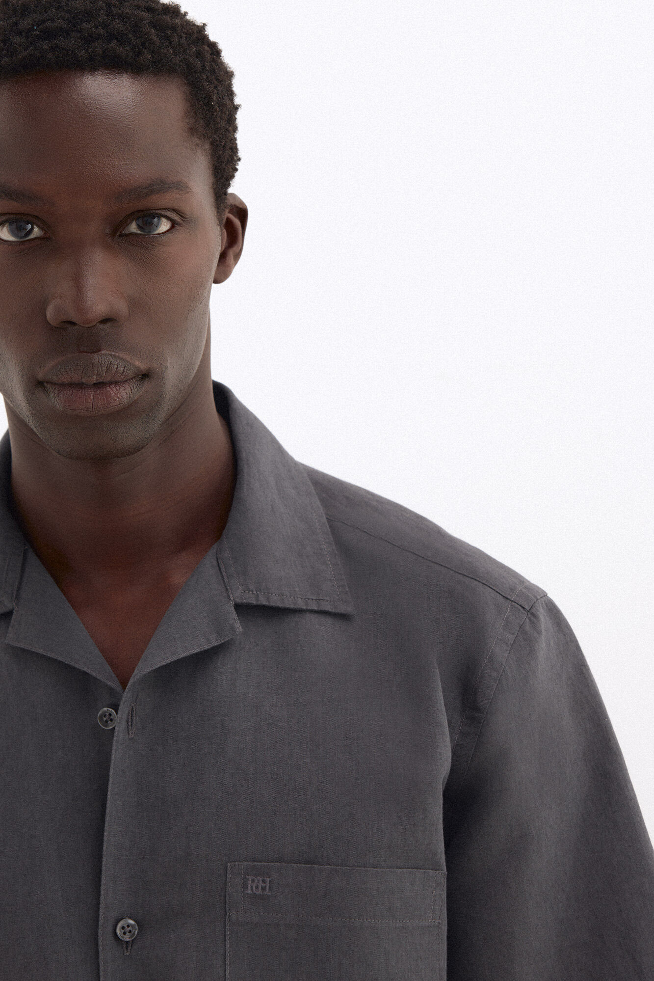 Pedro del Hierro Guayabera lino manga corta