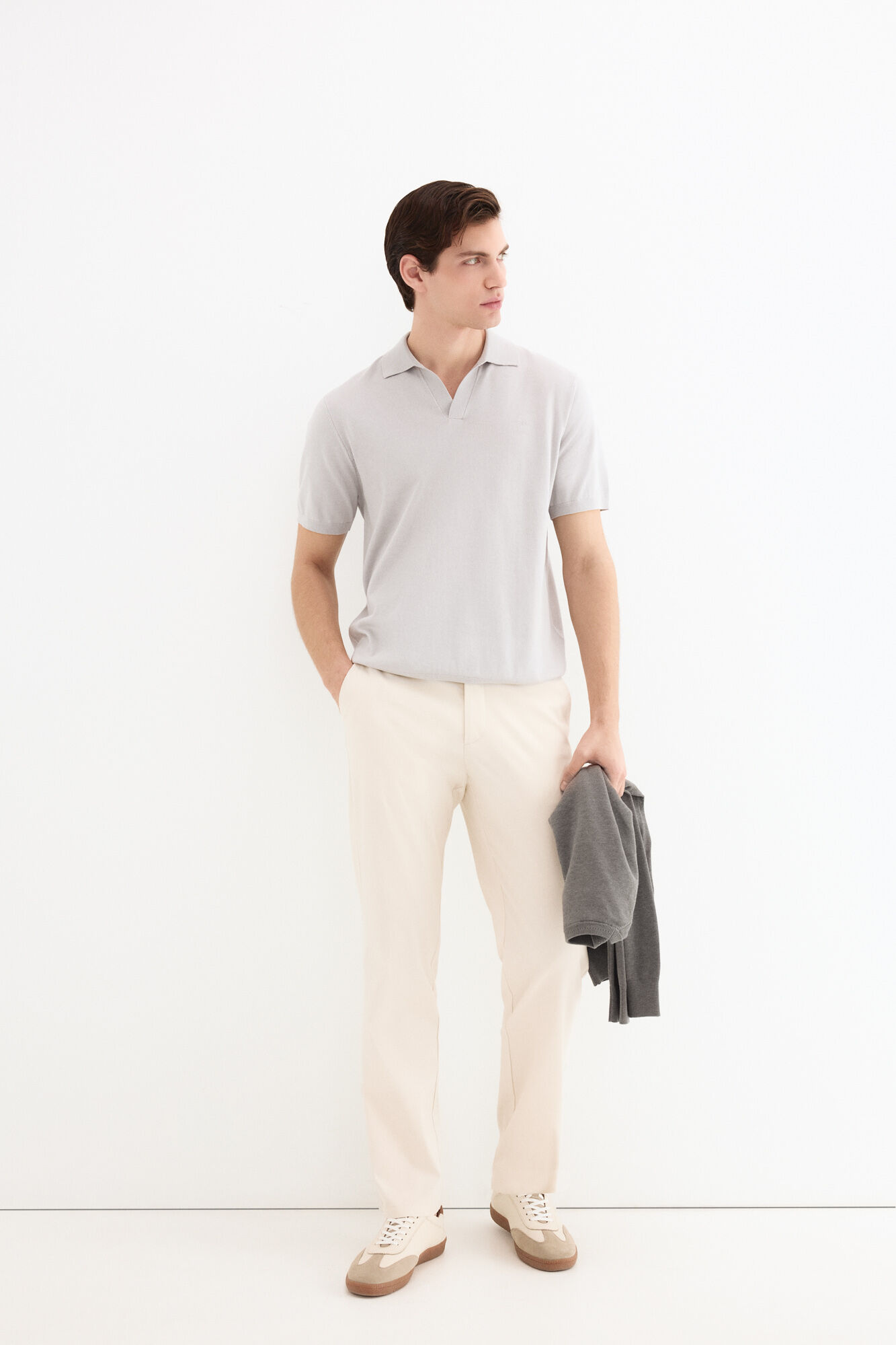 Pedro del Hierro Jersey polo premium manga corta algod&oacute;n