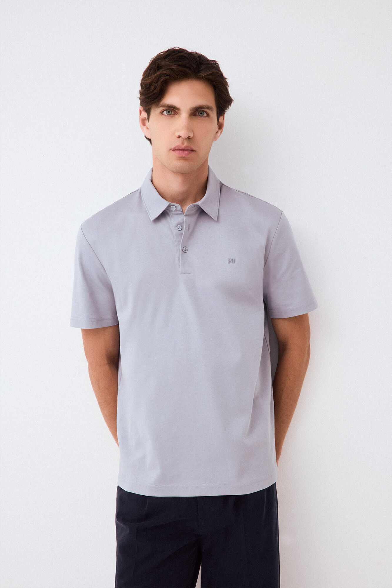 Pedro del Hierro Polo liso mercerizado