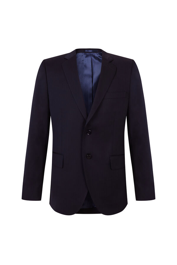 Pedro del Hierro Americana traje coordinado tailored b&aacute;sico Azul