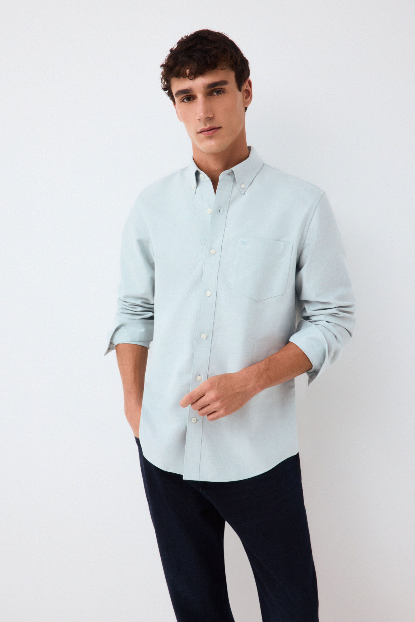 Pedro del Hierro Camisa oxford lisa