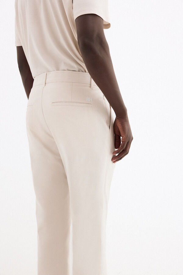 Pedro del Hierro Pantalones largos golf Beige