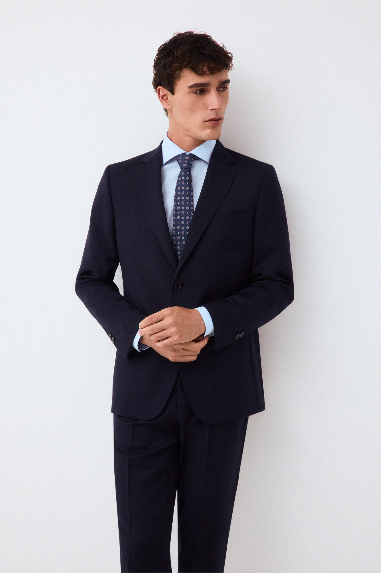 Pedro del Hierro Americana traje coordinado tailored b&aacute;sico