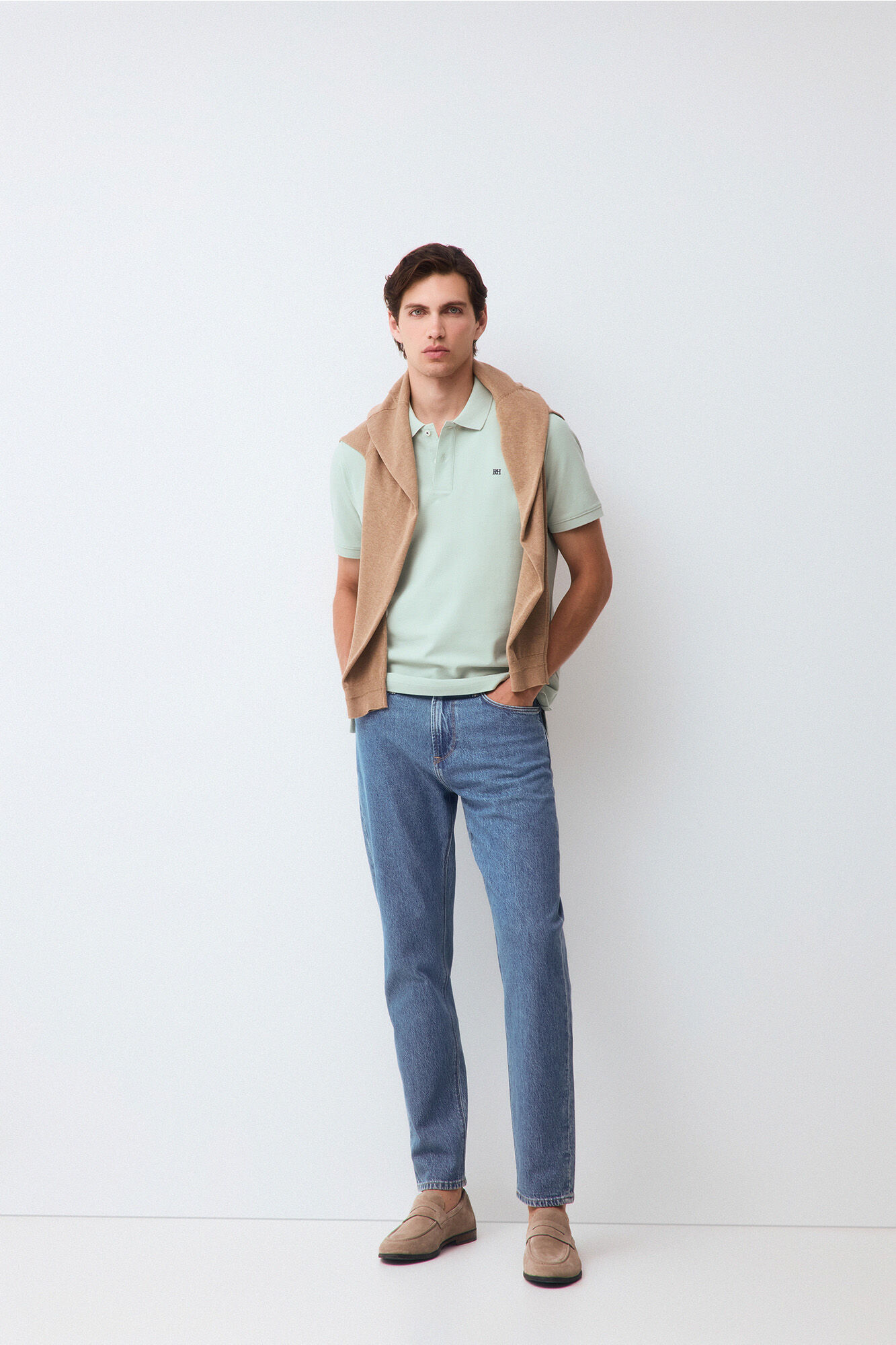 Pedro del Hierro Polo b&aacute;sico piqu&eacute;