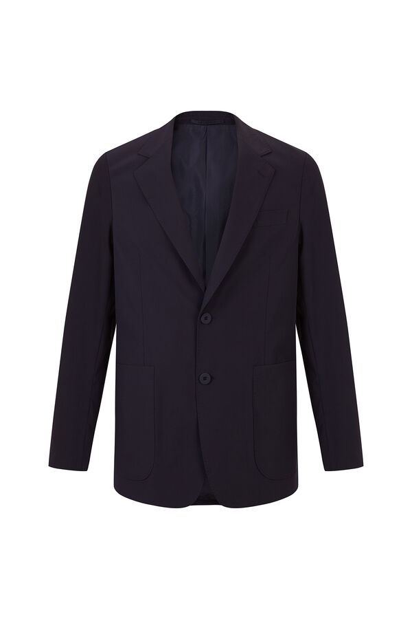 Pedro del Hierro Americana traje coordinado t&eacute;cnico Azul