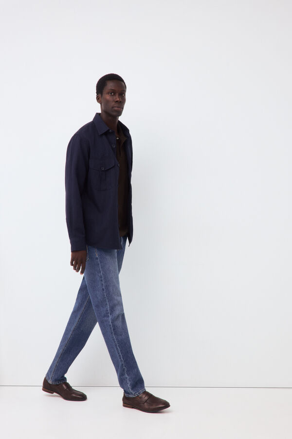 Pedro del Hierro Pantal&oacute;n vaquero regular fit Azul