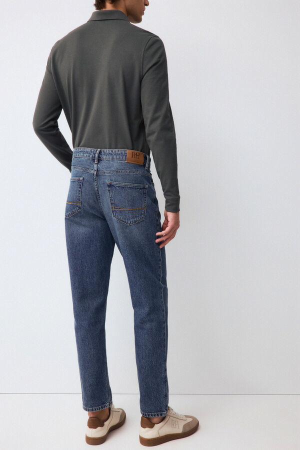 Pedro del Hierro Pantal&oacute;n vaquero tapered fit Azul