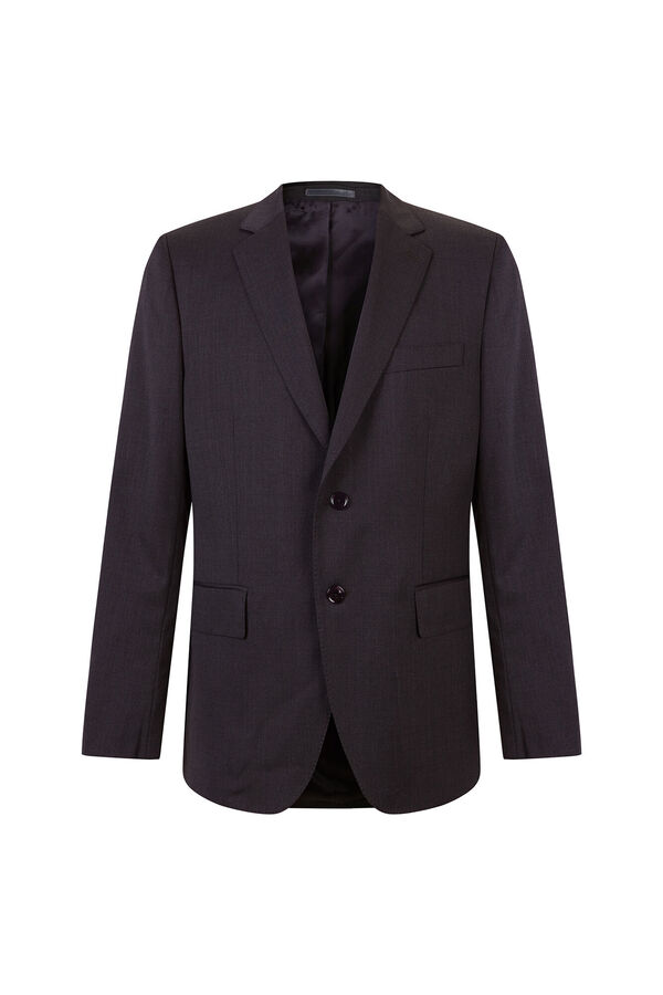 Pedro del Hierro Americana traje coordinado tailored b&aacute;sico Gris