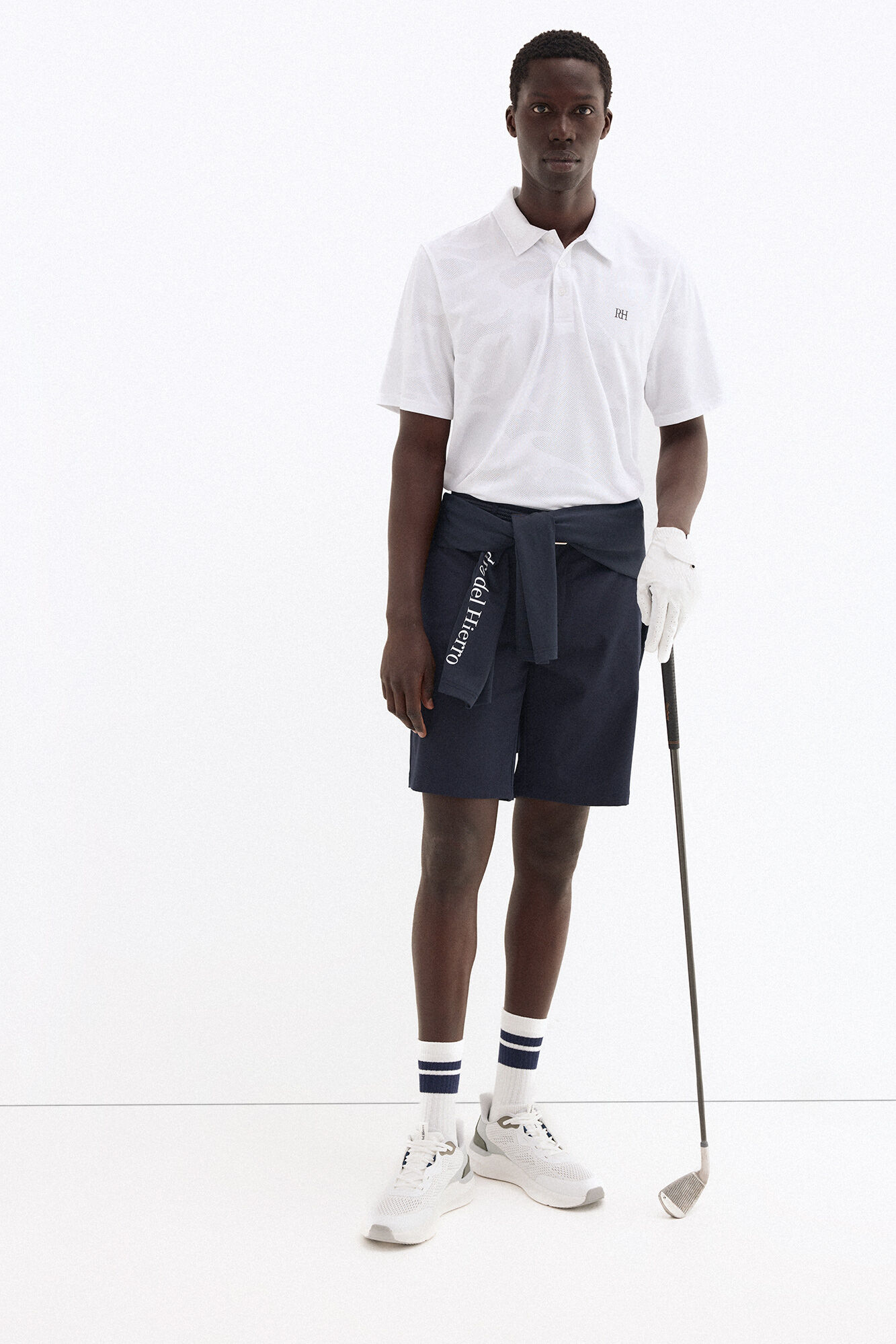Pedro del Hierro Polo jaquard golf
