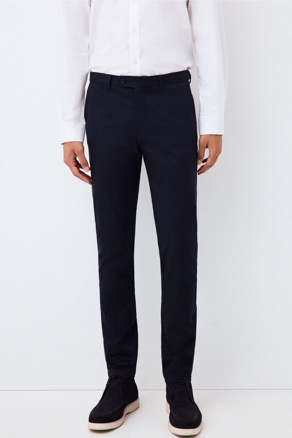 Pedro del Hierro Chino sobretintado slim Azul