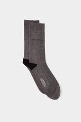 Pedro del Hierro Calcet&iacute;n liso sport Gris