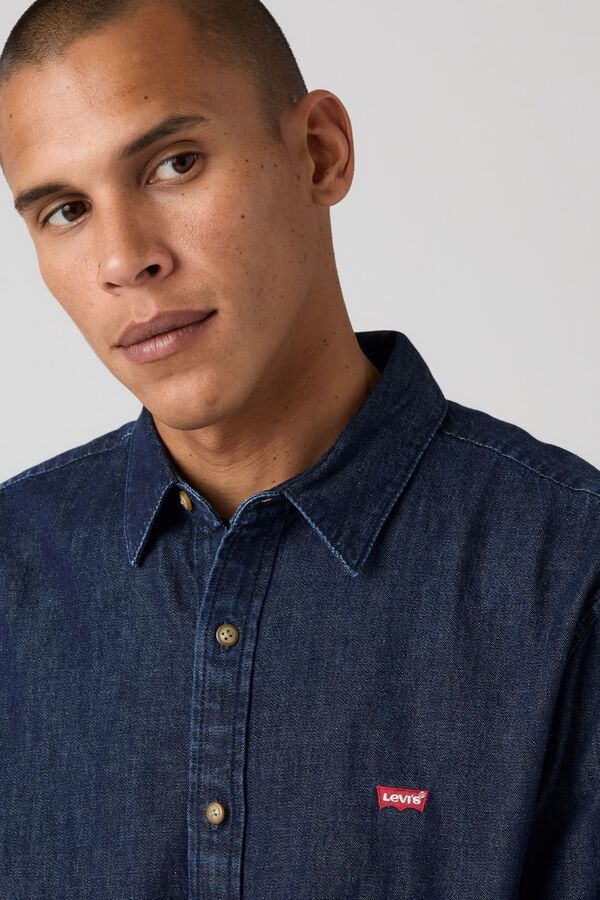 Levi's Camisa vaquera botones azul