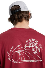 Quiksilver Camiseta de manga corta rojo