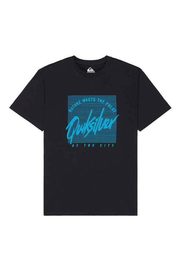 Quiksilver Camiseta de manga corta negro