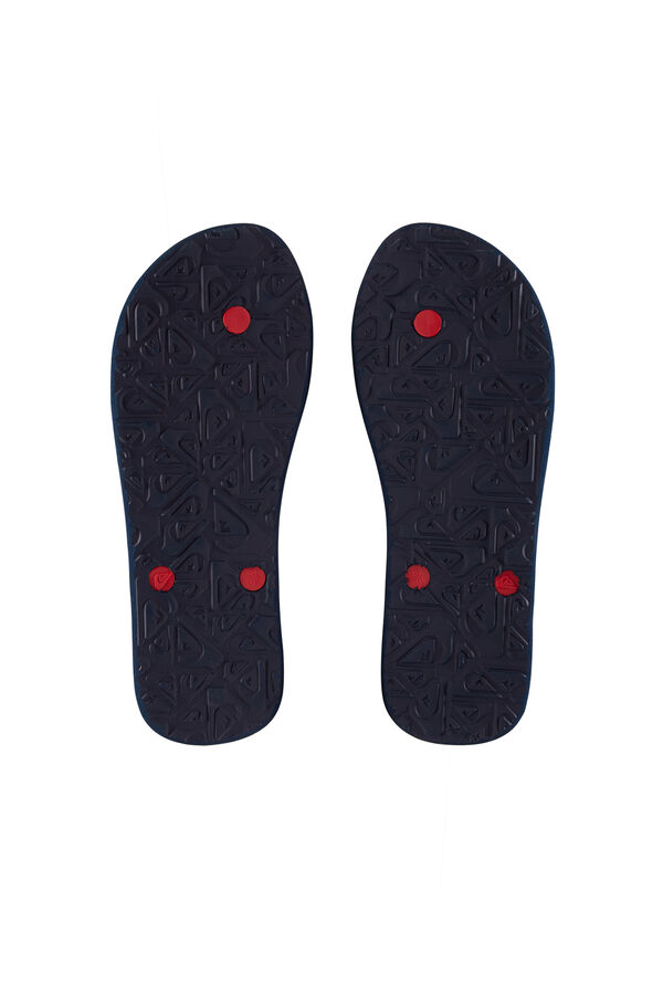 Quiksilver Chanclas con tira anat&oacute;mica rojo