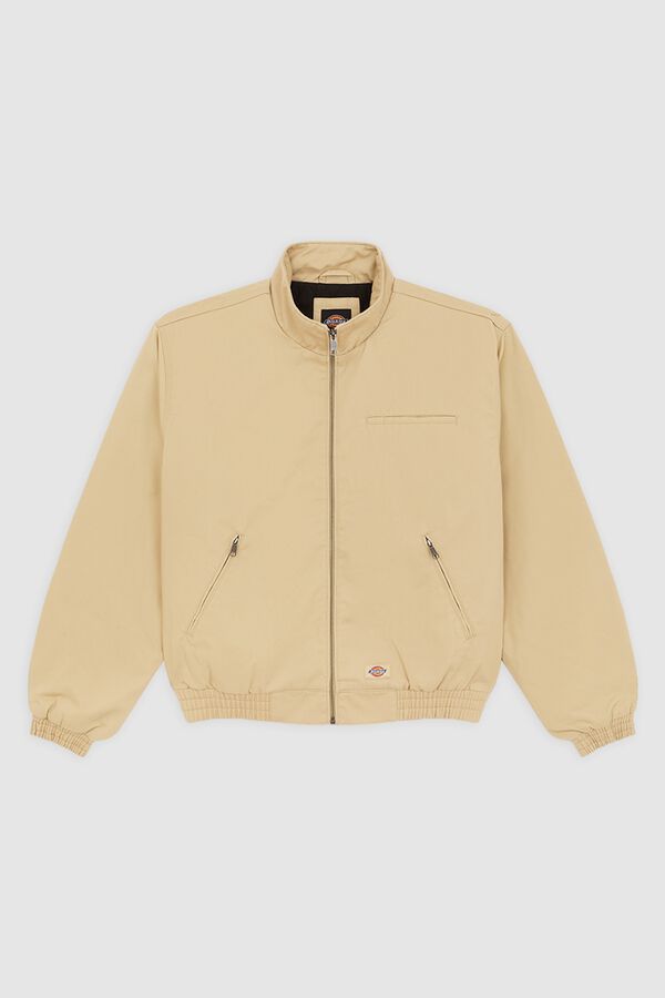 Dickies Cazadora cuello subido cremallera nude