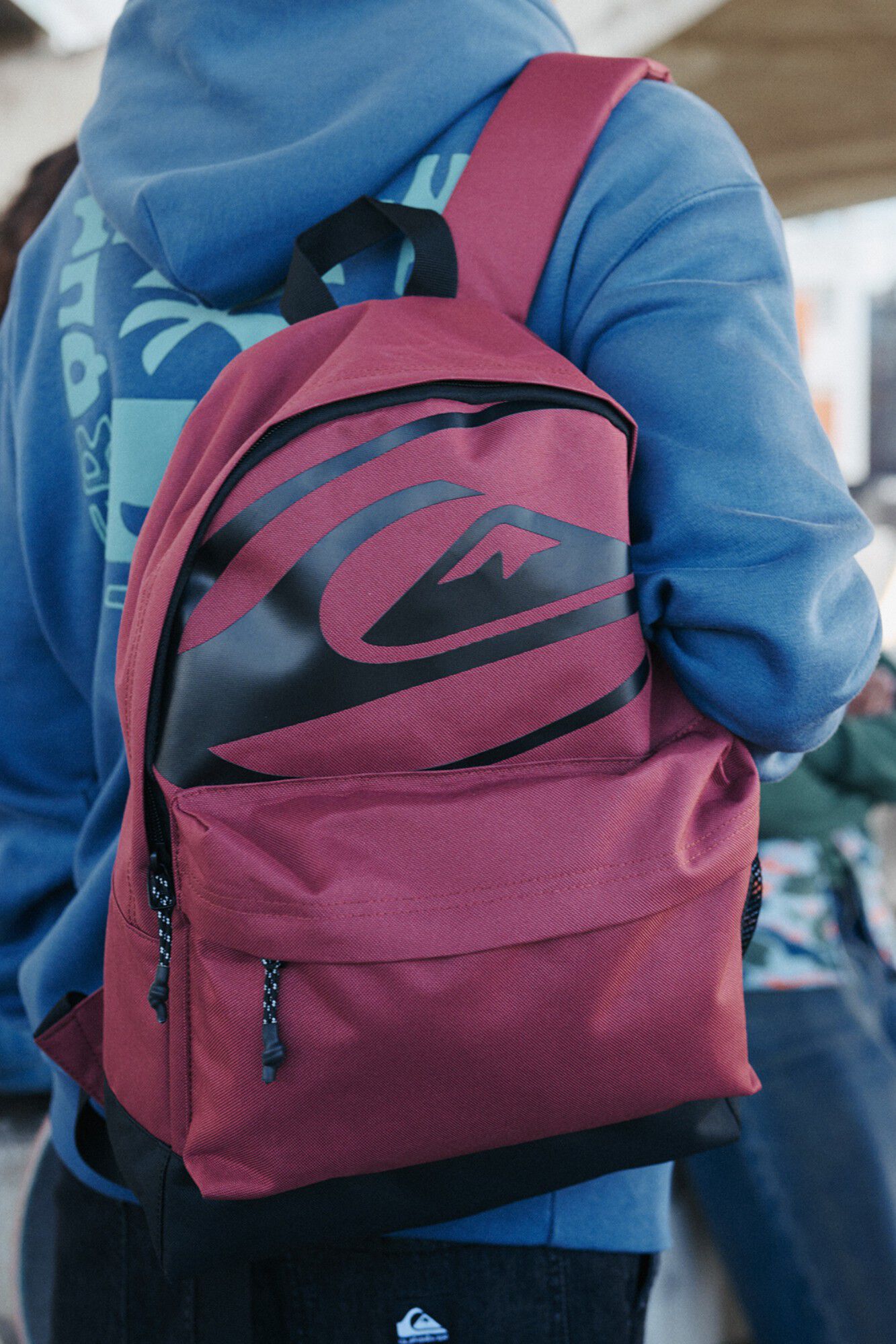 Quiksilver Mochila multibolsillos logo