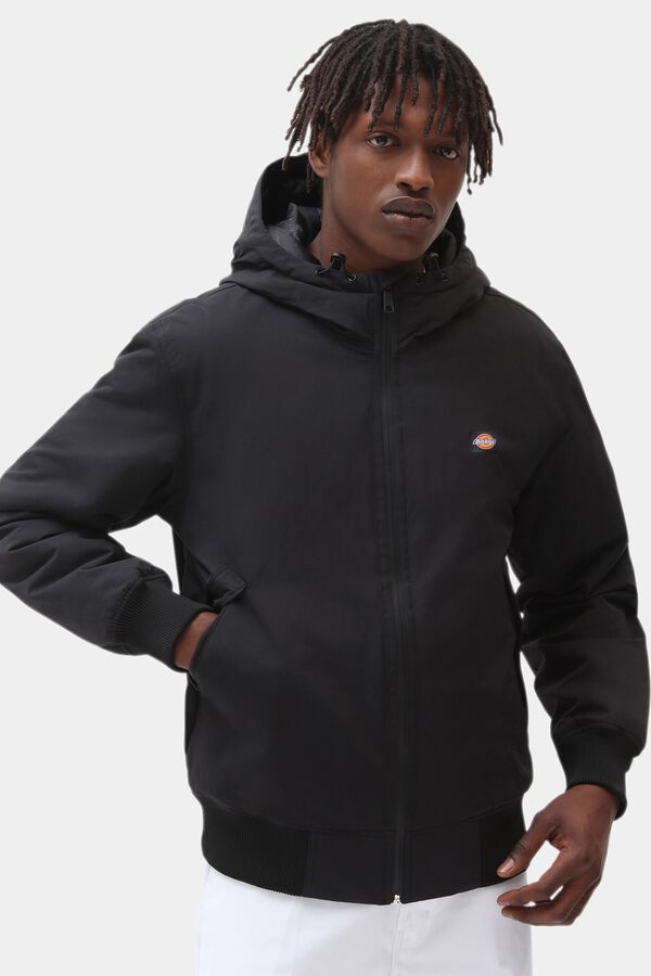 Dickies Cazadora con capucha ligera negro